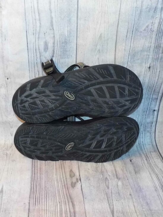 CHACO Z2 Gray/Tan/Black Sport Sandals Mens Size 10 main image 5
